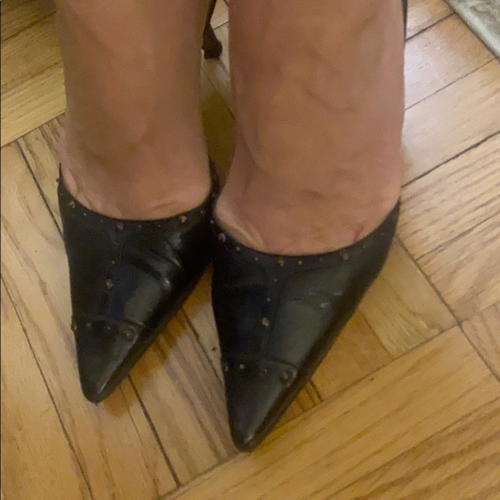 Jimmy Choo stud pumps